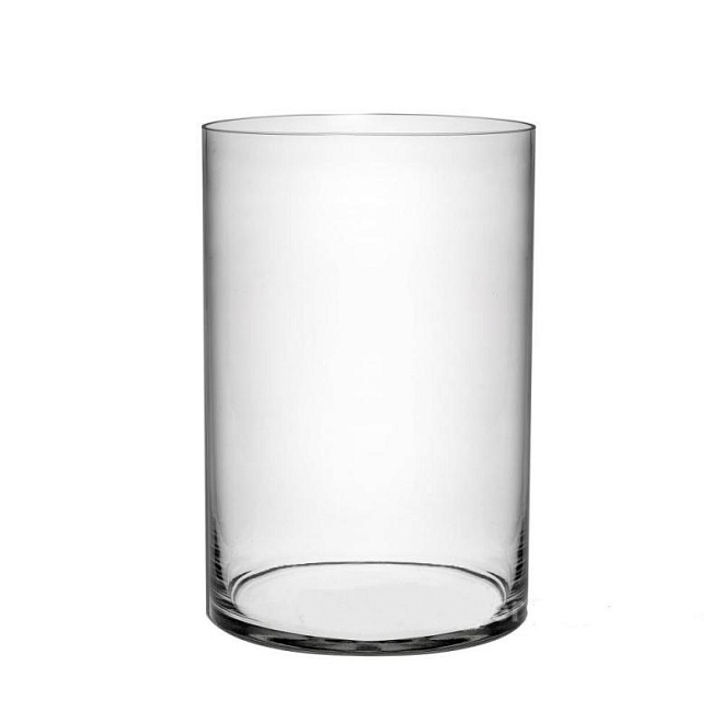 Ваза из стекла Трубка d20*h40см 