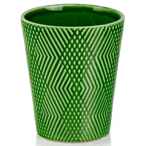 Кашпо Polnix Barcelona d13 h15см керамика зеленый