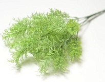 Зелень, букет искусственный, аспарагус h34 патина