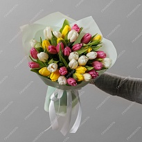 Букет из тюльпанов "Самба"