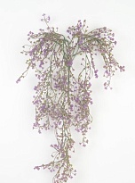 Ампельная зелень, искусственная, гипсофила, h80см фиолетовый