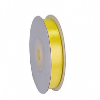 Лента атласная 12мм*25ярд желтый 