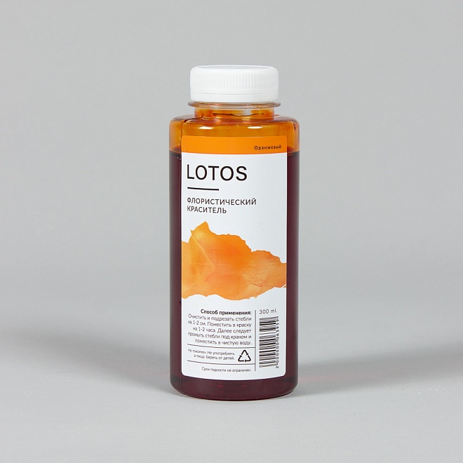 Краска для срезанных цветов 0,95л оранжевый