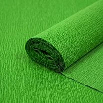 Бумага гофрированная зеленый №963 180г/м2, 50*250см