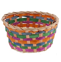 Корзина (бамбук) d21*h10см круг