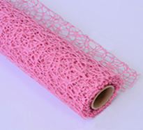Сетка Крошет 50см*4,5м розовый амарантовый