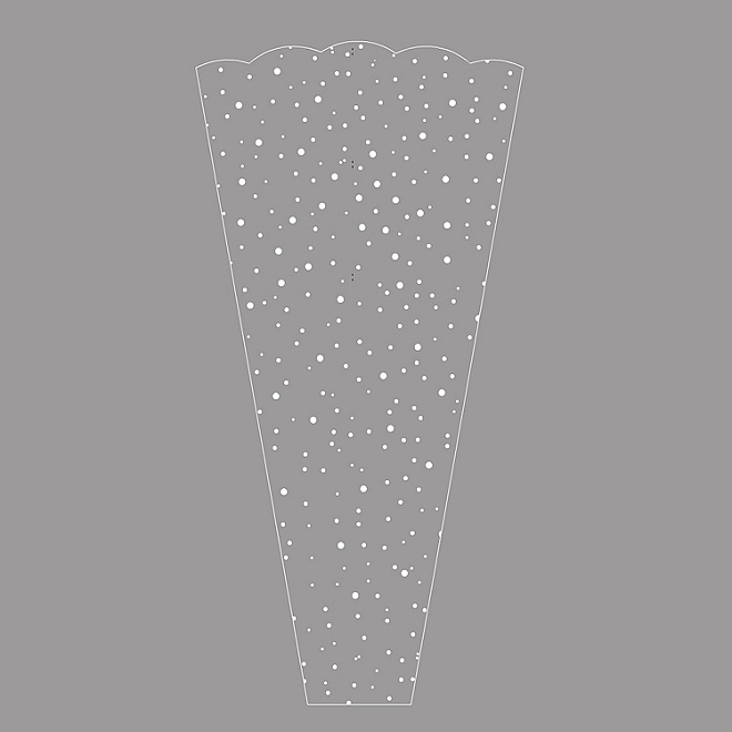 Пакет конус 30/35 рисунок/рисунок крупа