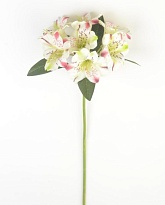 Альстромерия искуственная 1 ветка 7 голов h47см зеленый