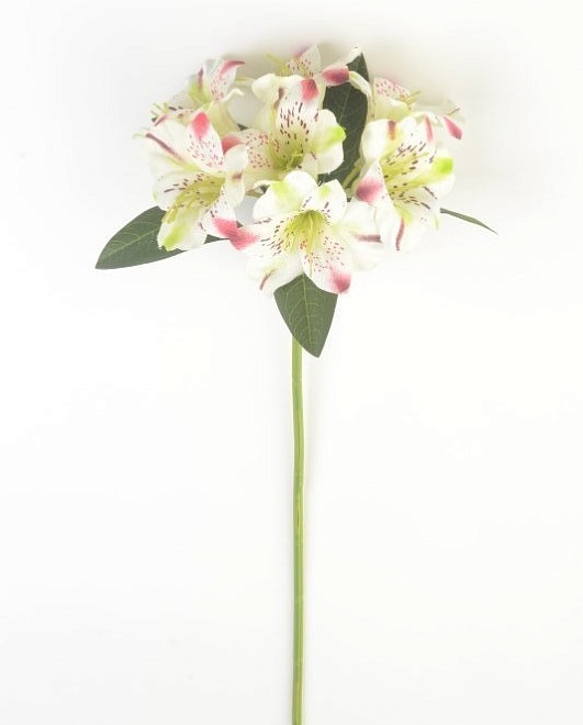 Альстромерия искуственная 1 ветка 7 голов h47см зеленый