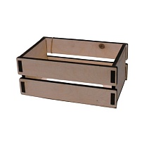 Ящик декоративный 20,5*13,5*9см натуральный