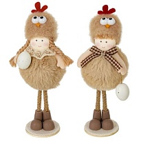 Сувенир Мальчик/Девочка, h17см, микс