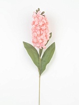 Гиацинт искусственный 1ветка h51см розовый