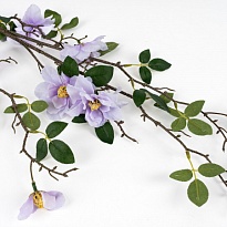 Камелия ветка искусственная h90см сиреневый