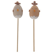 Вставка Яйцо Пасхальное 3,5*3,5*h23см микс