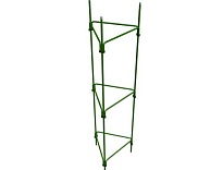 Шпалера садовая Пирамида 200*30см зеленый