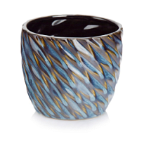 Кашпо Polnix Vintage d14 h13см керамика синий