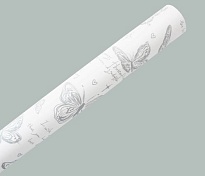 Пленка матовая 58см*10м 65мкр Крылья любви белый