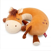 Мягкая игрушка-подушка Конь Чарли h30см