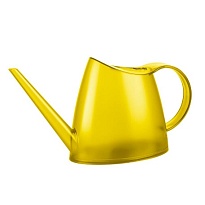 Лейка Fuchsia 32*11*17см 1,5л пластик прозрачный желтый