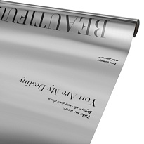 Пленка матовая 58см*10м металл Beautifu черный