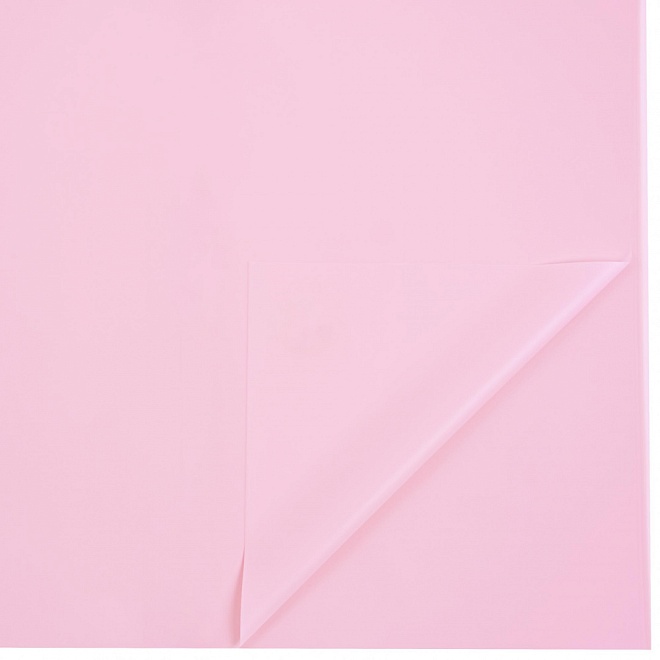 Пленка матовая 58*58см, 20 листов, нежно-розовый