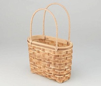 Корзина (секвойя) d24*h16*hh35см серо-коричневый