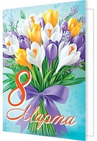 Подвеска двойная 8 марта 