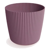 Кашпо Prosperplast Milly Round d34,2 h30см 21,5л пластик марсала