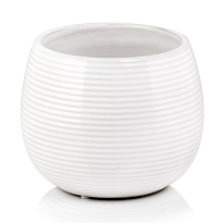 Кашпо Polnix Vintage d15 h13см керамика кремовый