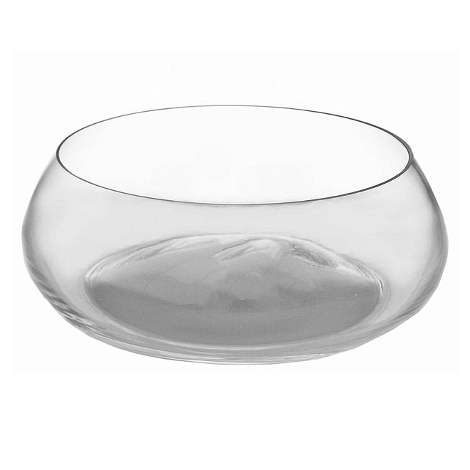 Ваза из стекла Баланс-блюдо d32,5*h12.2см 4л