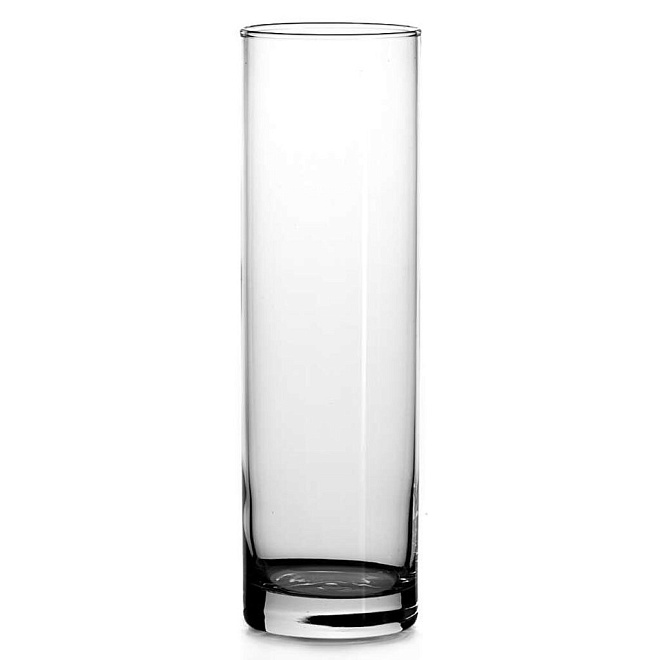 Ваза из стекла Флора d7.5*h26,5см