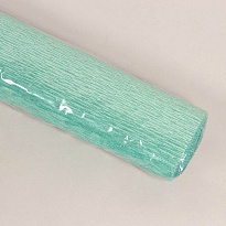 Бумага гофрированная зеленый морской №17Е/4, 180г/м2, 50*250см