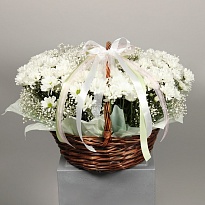 Композиция из хризантем "Грезы"