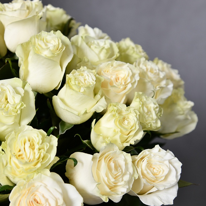 Букет из роз "Мохито"