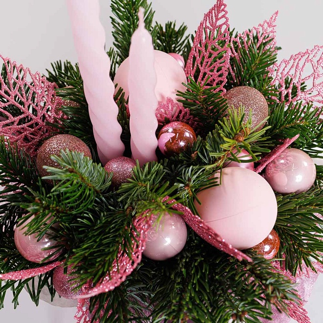 Композиция новогодняя "Мерцание"