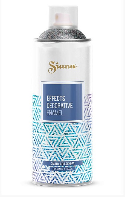 Краска аэрозольная Siana Effects 520мл глиттер северное сияние