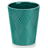 Кашпо Polnix Barcelona d13 h15см керамика бирюзовый