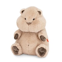 Мягкая игрушка Хомяк h22см кремовый