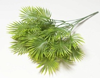 Зелень, букет искусственный, пальма, 5 веток, h40см, зеленый