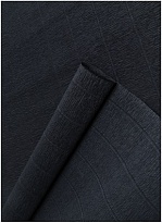 Бумага гофрированная черный №902 140г/м2, 50*250см