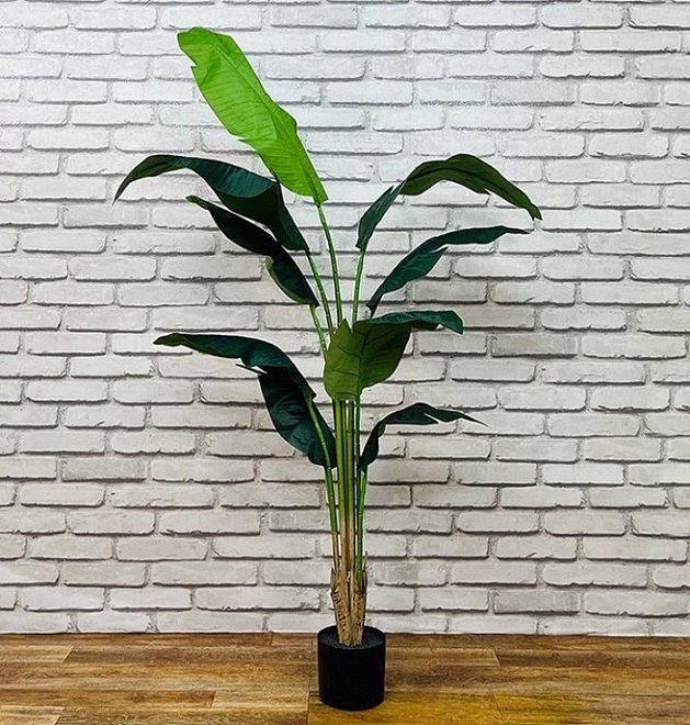 Банановая пальма искусcтвенная h160см 