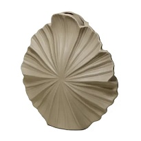 Ваза декоративная h29,5см керамика бежевый