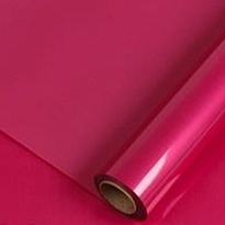 Пленка глянцевая 58см*10м Лак, ярко-розовый