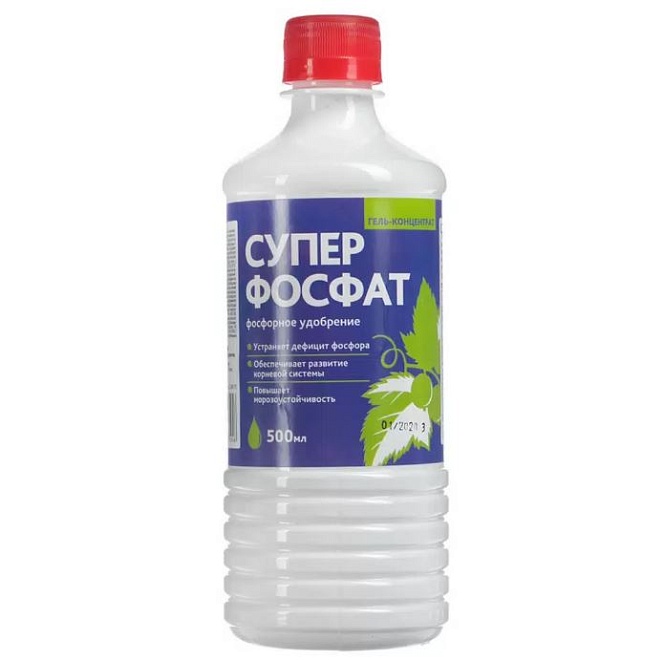 Удобрение минеральное Суперфосфат гель 0,5л