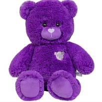 Мягкая игрушка KULT Медведь h65см фиолетовый 
