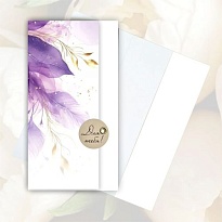 Конверт для денег с держателем Для тебя 19*10см