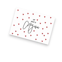 Открытка "От всего сердца!", 7*10см, 5 шт