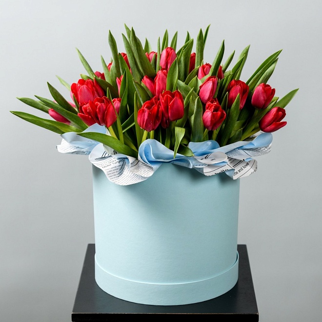Композиция из тюльпанов "Соул"