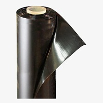 Укрывной материал Пленка п/э 100мкм п/рукав 1,5м черный