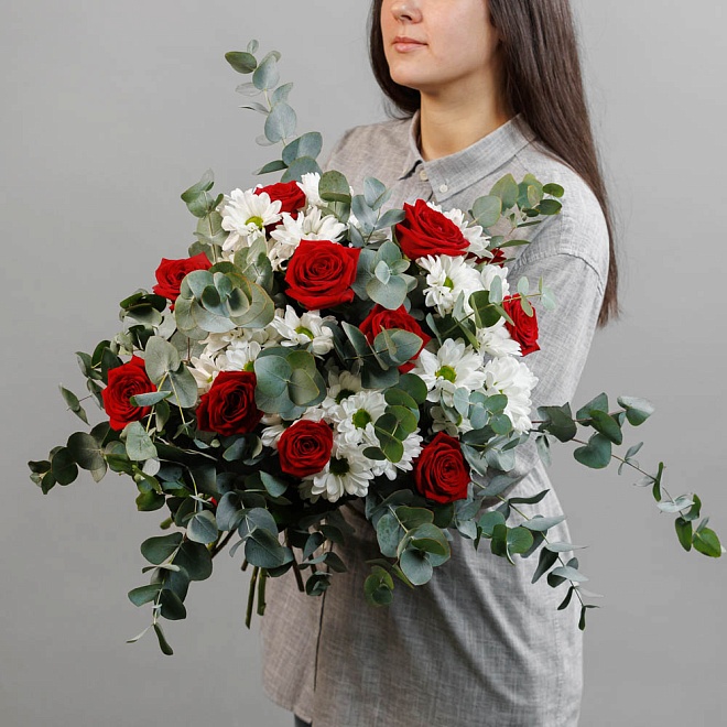 Букет микс "Романс"